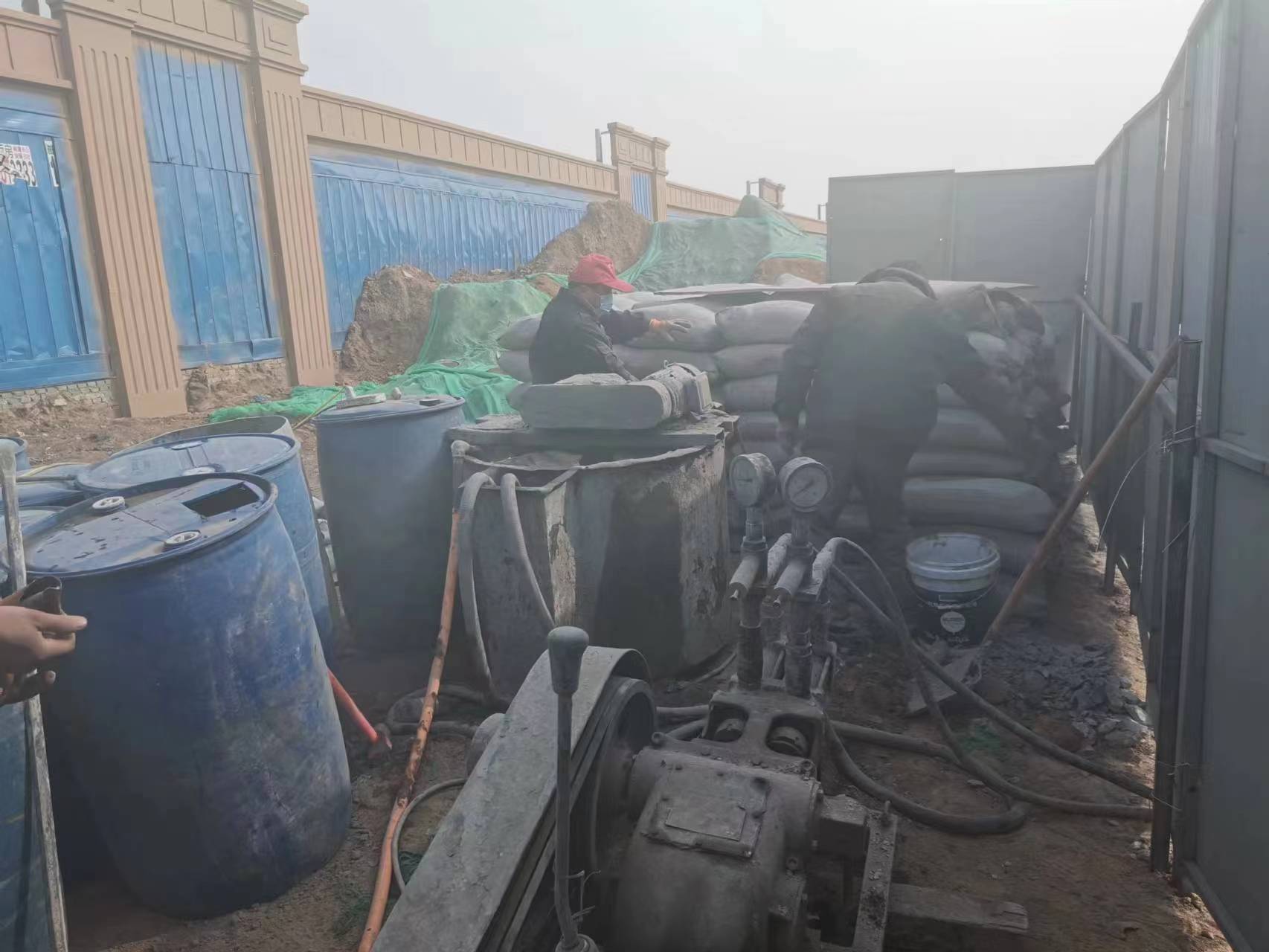 凤山房屋下沉注浆